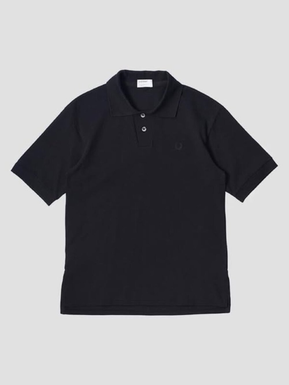 Margaret Howell x Fred Perry Black Cotton Polo Shirt